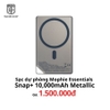 Pin sạc dự phòng Mophie Essential Snap Metallic 10000 mAh