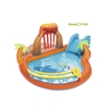 Bể phao cầu trượt hình đảo 53069