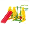 Cầu trượt con thỏ xích đu rổ bóng ( SL-08)