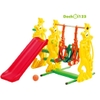 Cầu trượt hình con gà trống xích đu ( SL-15)