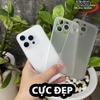 Ốp Lưng iPhone Siêu Mỏng Trong Nhám UniBody