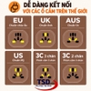 Ổ Cắm Chuyển Đổi Đa Năng Hoco AC6 Chính Hãng