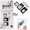 Bộ Chuyển Đổi Nano Sim Nossy, Tặng Kèm Que Chọc Sim