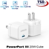 Củ Sạc Nhanh Anker PD 20W Powerport III A2149 Chính Hãng
