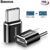 Đầu Chuyển Cổng Micro USB Sang Type C Chính Hãng Baseus