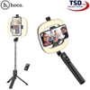 Gậy Tripod 3 Chân Bluetooth Tích Hợp Đèn Livestream Trợ Sáng Hoco LV03 Plus Chính Hãng