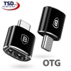 Đầu Chuyển OTG Type C Chính Hãng Baseus, Dùng Được Cho Tất Cả Các Máy Dùng Cổng Type C