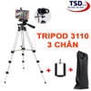 Tripod 3 Chân Cho Điện Thoại, Máy Ảnh 3110 Đa Năng