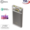 Pin Dự Phòng Trong Suốt Hoco J103 10000mAh Sạc Nhanh 22.5W Chính Hãng