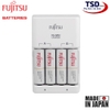 Bộ 4 Pin AA & Sạc FUJITSU FCT345 Chính Hãng