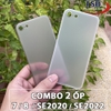 Combo 2 Ốp Lưng Trong Nhám Siêu Mỏng Unibody Cho iPhone 7 / 8 / SE2020 / SE2022