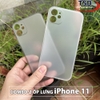 Combo 2 Ốp Lưng Trong Nhám Unibody iPhone 11 Siêu Mỏng