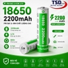 Pin Sạc Lithium-ion 18650 4.2V 2200mAh