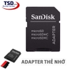 Adapter Thẻ Nhớ Sandisk Chuyển Đổi Thẻ Nhớ Micro SD Sang Thẻ Nhớ SD Chính Hãng