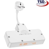 Ổ Cắm Điện Mở Rộng Đa Năng Có Cổng USB Thông Minh Hoco AC12A Chính Hãng