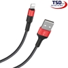 Cáp Sạc iPhone, iPad Hoco X26 Dài 1 Mét Cổng Lightning Chính Hãng