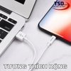 Cáp Sạc Hoco X43 Lightning Sạc Nhanh 2.4A Có Đèn LED Báo Sạc Tiện Dụng Dành Cho iPhone / iPad Cao Cấp