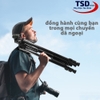 Combo Tripod 3 Chân 3366 Cho Điện Thoại, Máy Ảnh Tặng Kèm Remote & Kẹp
