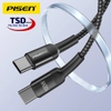 Cáp Type C to Type C PISEN PRO Sạc Nhanh PD 100W Dài 2 Mét Chính Hãng