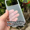 Combo 2 Ốp Lưng Trong Nhám Unibody iPhone 17 PRO Siêu Mỏng