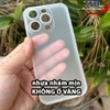 Combo 2 Ốp Lưng Trong Nhám Unibody iPhone 16 PRO Siêu Mỏng