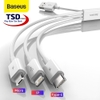Cáp Sạc Đa Năng 3 Đầu Baseus Superior Series 3 in 1 Chính Hãng