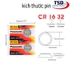 Vỉ 5 Viên Pin Cmos Panasonic CR1632 Lithium 3V Chính Hãng