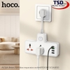 Ổ Cắm Điện Mở Rộng Đa Năng Có Cổng USB Thông Minh Hoco AC12A Chính Hãng