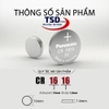 Vỉ 5 Viên Pin Cmos Panasonic CR1616 Lithium 3V Chính Hãng