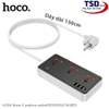 Ổ Điện Đa Năng Có Cổng Sạc Thông Minh Hoco AC8A Chính Hãng