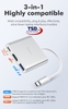 Hub Chuyển Type C Ra USB 3.0 , HDMI & PD 2.0 Hoco HB14 Chính Hãng