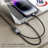Cáp Sạc Nhanh 100W 2 Cổng Hoco U139 ( Type C to Type C / Lightning )