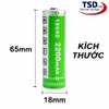 Pin Sạc Lithium-ion 18650 4.2V 2200mAh