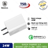 Củ Sạc Nhanh Baseus 24W Quick Charge 3.0 Sạc Nhanh Điện Thoại, Máy Tính Bảng