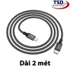 Cáp Sạc Nhanh Type C to Lightning PD 20W Hoco X14 Dài 2 Mét