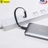 Cáp Ngắn Đa Năng Baseus 2 in 1 Micro USB và Lightning Chính Hãng