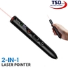 Bút Trình Chiếu Laser 2 in 1 Hoco GM203 Wireless Presenter Chính Hãng