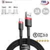 Cáp Sạc Nhanh Baseus Cafule Dài 2 Mét ( iPhone, Type C, Micro )