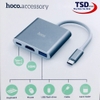 Hub Chuyển Type C Ra USB 3.0 , HDMI & PD 2.0 Hoco HB14 Chính Hãng