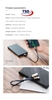 Cáp Sạc Nhanh Baseus USB Type C Dài 23cm Hỗ Trợ Sạc Nhanh Quick Charge 3.0