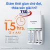 Dock Sạc Nhanh Eneloop CC55C Sạc Pin AA, AAA Chính Hãng ( Bản Cao Cấp Không Kèm Pin )