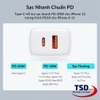 Củ Sạc Nhanh Đa Năng Baseus PD 20W Compact ( USB + Type C Dual Port, QC 3.0 Multi Quick Charge Support )