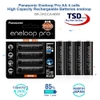 Vỉ 4 Viên Pin Sạc AA PANASONIC ENELOOP PRO 2600mAh Bản Nội Địa Thị Trường Nhật Bản