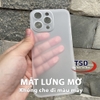 Combo 2 Ốp Lưng Trong Nhám Unibody iPhone 14 Pro Max Siêu Mỏng