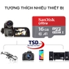 Thẻ Nhớ SanDisk Ultra 16GB 100MB/s MicroSDXC UHS-I A1 Chính Hãng