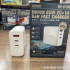 Củ Sạc Nhanh 3 Cổng GaN 65W Remax RP-U100 Chính Hãng