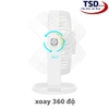 Quạt Để Bàn 4 Tốc Độ Tích Hợp Đèn Ngủ Hoco F14 Chính Hãng