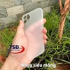 Combo 2 Ốp Lưng Trong Nhám Unibody iPhone 11 PRO Siêu Mỏng