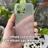 Combo 2 Ốp Lưng Trong Nhám Unibody iPhone 15 Pro Siêu Mỏng