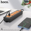 Ổ Cắm Điện Đa Năng Có Cổng Sạc USB Hoco DC31 2500W Chính Hãng